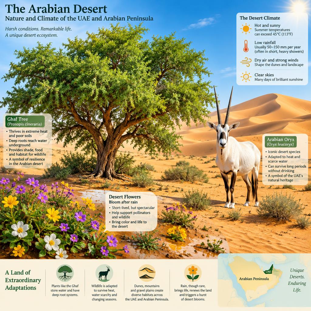 المناخ والنبات الطبيعي والحياة الفطرية
